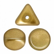 Les perles par Puca® Ilos beads Light gold mat 00030/01710